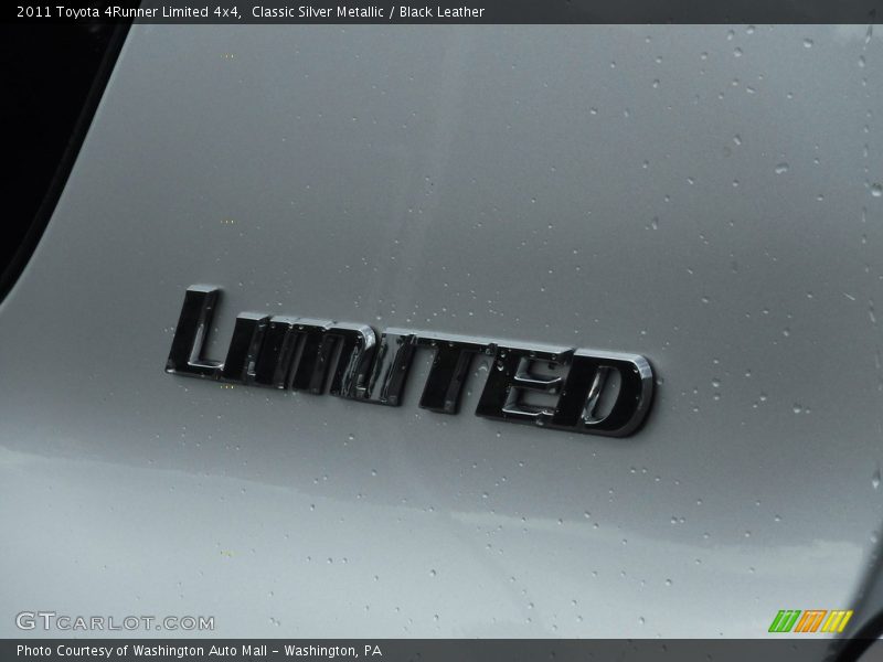 Classic Silver Metallic / Black Leather 2011 Toyota 4Runner Limited 4x4