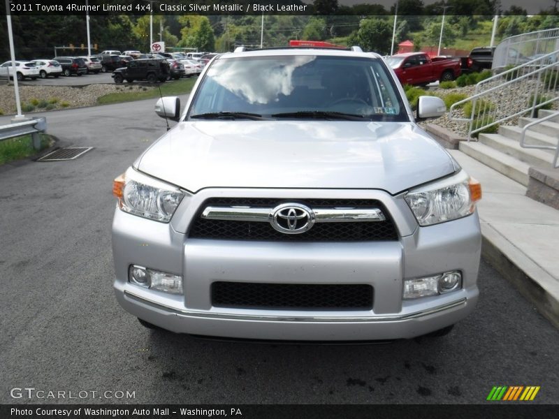 Classic Silver Metallic / Black Leather 2011 Toyota 4Runner Limited 4x4