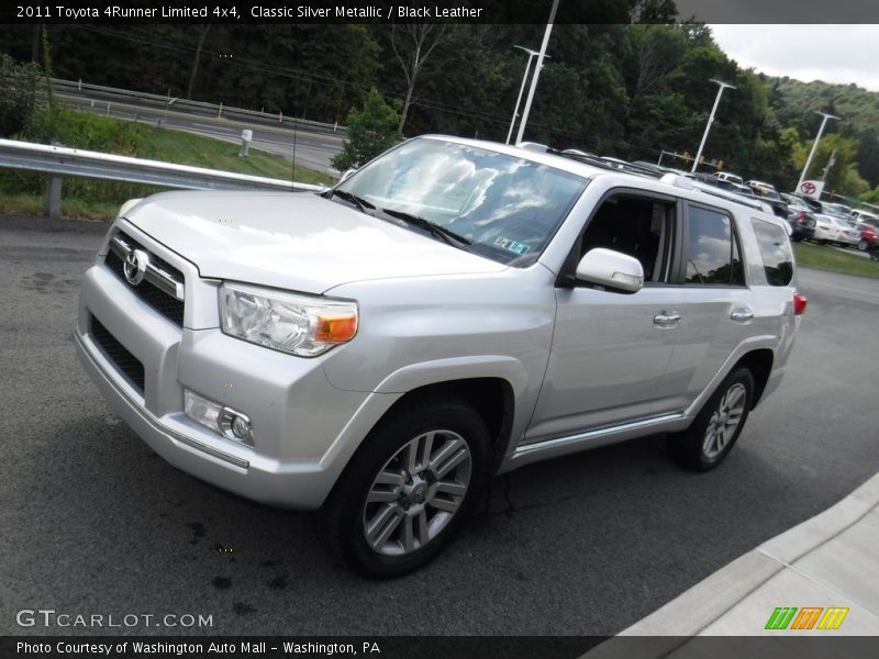 Classic Silver Metallic / Black Leather 2011 Toyota 4Runner Limited 4x4