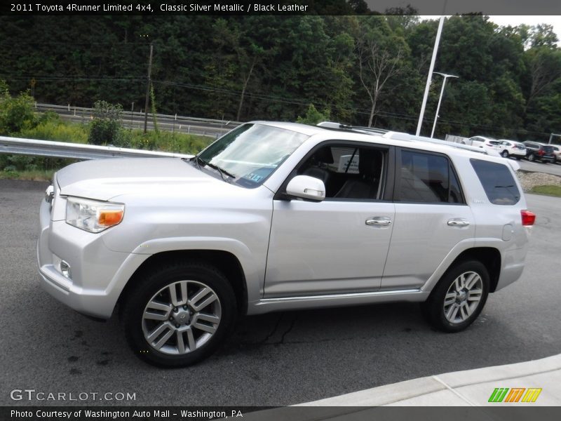 Classic Silver Metallic / Black Leather 2011 Toyota 4Runner Limited 4x4