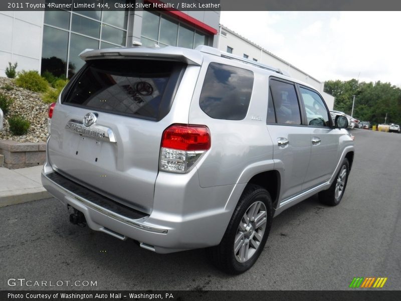 Classic Silver Metallic / Black Leather 2011 Toyota 4Runner Limited 4x4