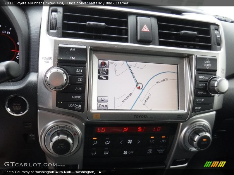 Classic Silver Metallic / Black Leather 2011 Toyota 4Runner Limited 4x4