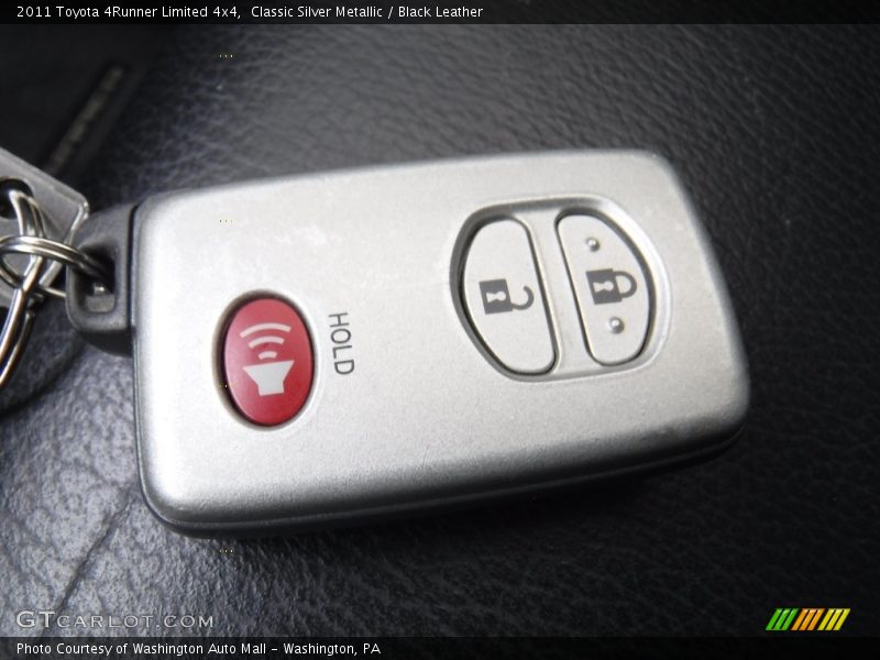 Classic Silver Metallic / Black Leather 2011 Toyota 4Runner Limited 4x4