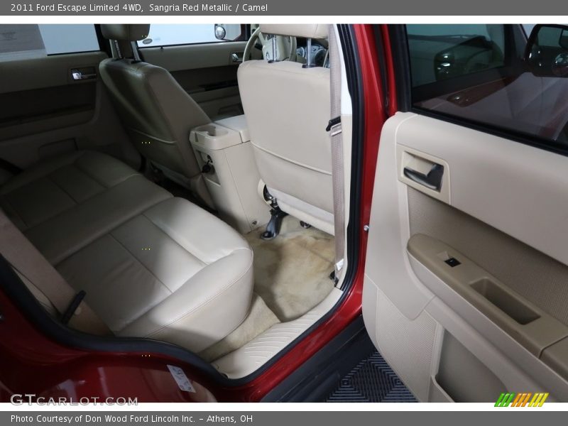 Sangria Red Metallic / Camel 2011 Ford Escape Limited 4WD