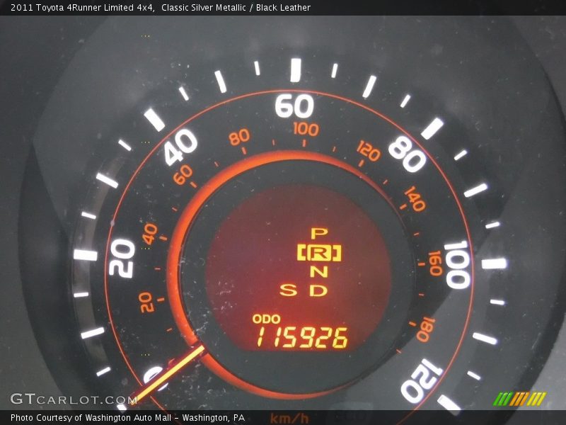 Classic Silver Metallic / Black Leather 2011 Toyota 4Runner Limited 4x4