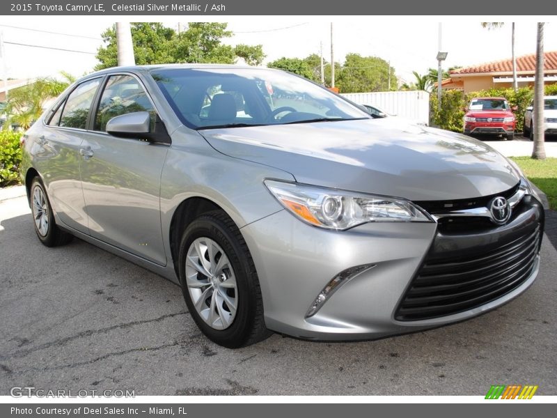 Celestial Silver Metallic / Ash 2015 Toyota Camry LE