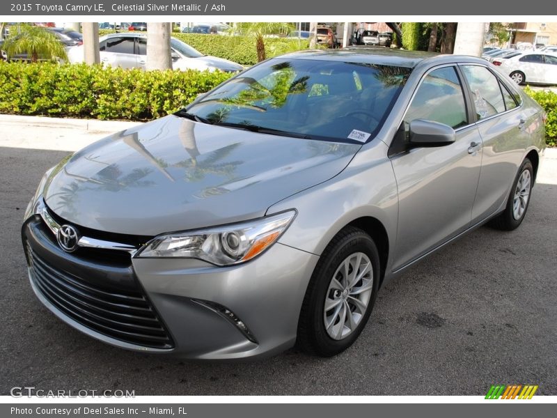 Celestial Silver Metallic / Ash 2015 Toyota Camry LE