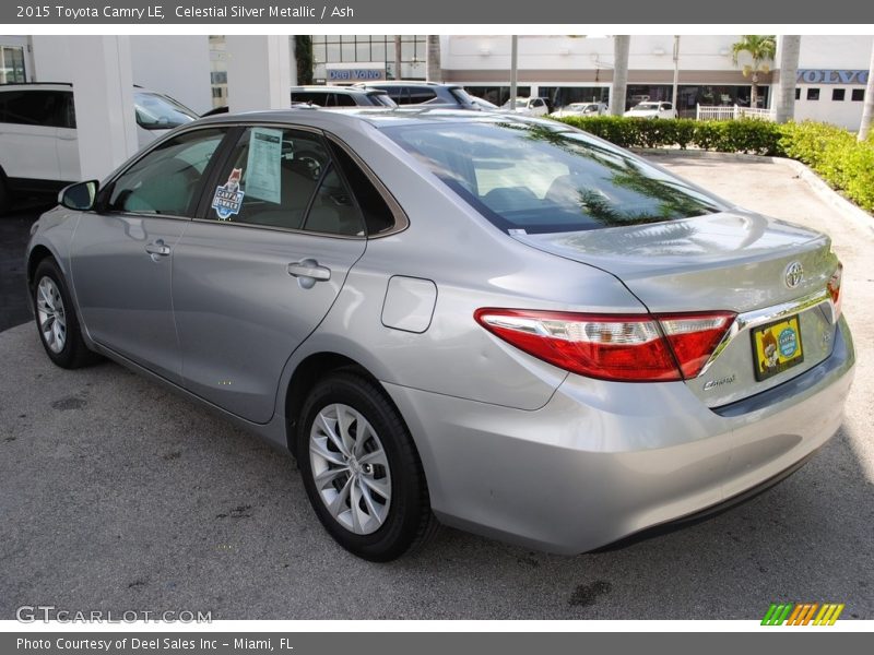 Celestial Silver Metallic / Ash 2015 Toyota Camry LE