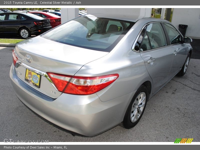 Celestial Silver Metallic / Ash 2015 Toyota Camry LE