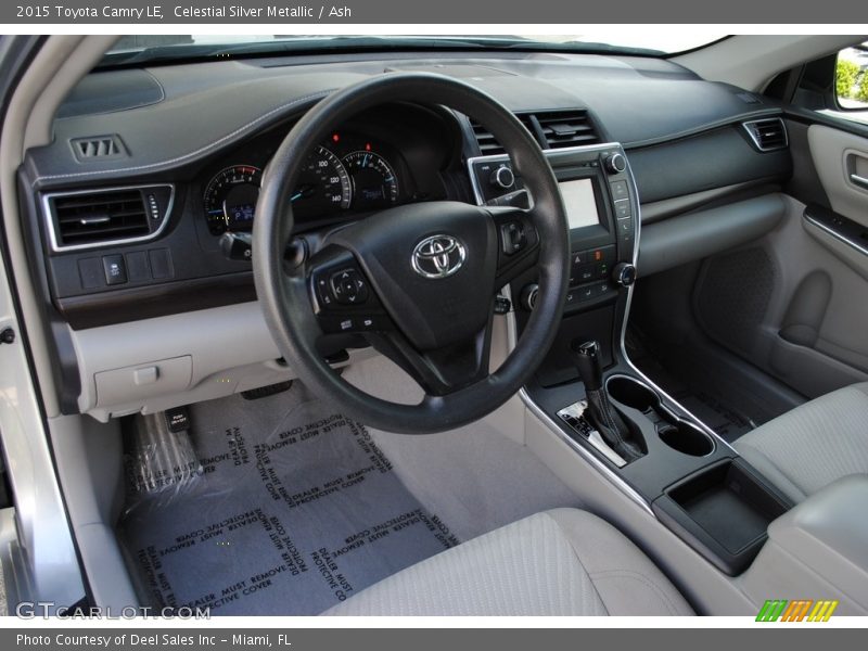 Celestial Silver Metallic / Ash 2015 Toyota Camry LE