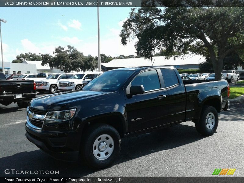 Black / Jet Black/Dark Ash 2019 Chevrolet Colorado WT Extended Cab