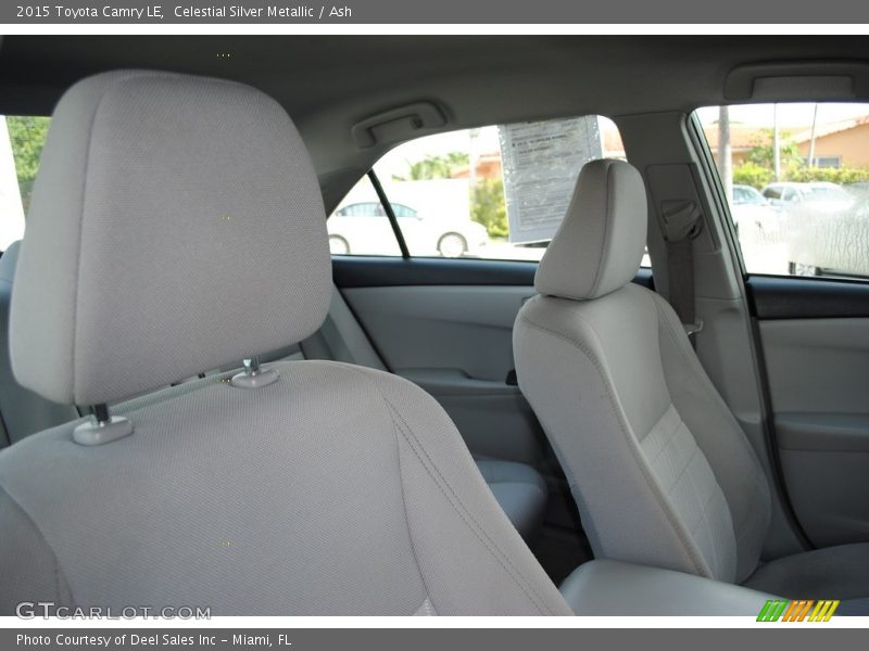 Celestial Silver Metallic / Ash 2015 Toyota Camry LE