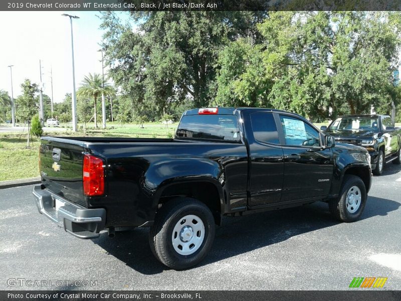 Black / Jet Black/Dark Ash 2019 Chevrolet Colorado WT Extended Cab