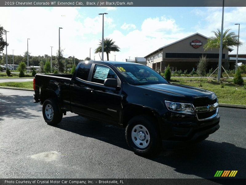 Black / Jet Black/Dark Ash 2019 Chevrolet Colorado WT Extended Cab