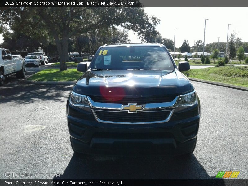 Black / Jet Black/Dark Ash 2019 Chevrolet Colorado WT Extended Cab