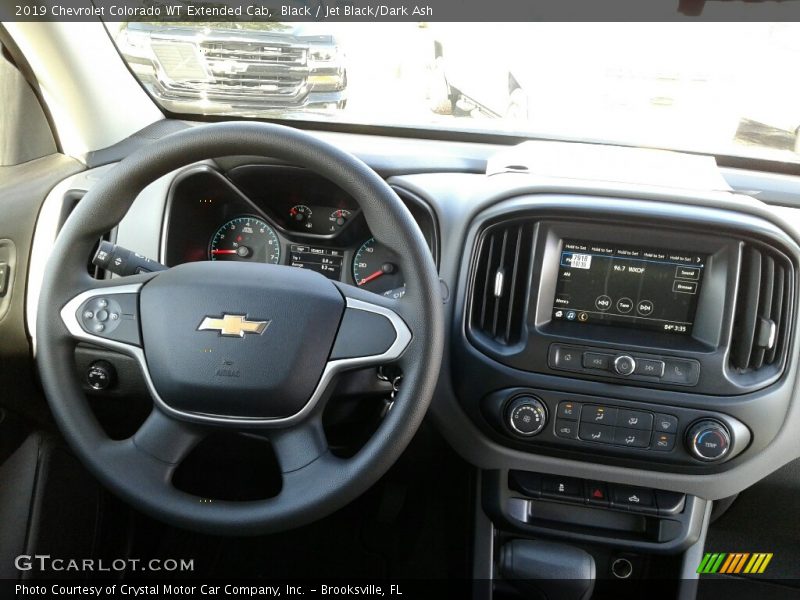 Dashboard of 2019 Colorado WT Extended Cab