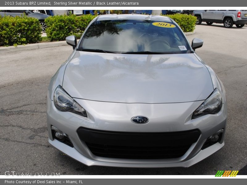 Sterling Silver Metallic / Black Leather/Alcantara 2013 Subaru BRZ Limited