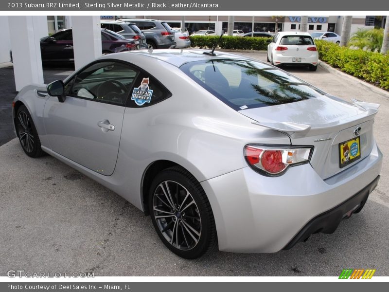 Sterling Silver Metallic / Black Leather/Alcantara 2013 Subaru BRZ Limited