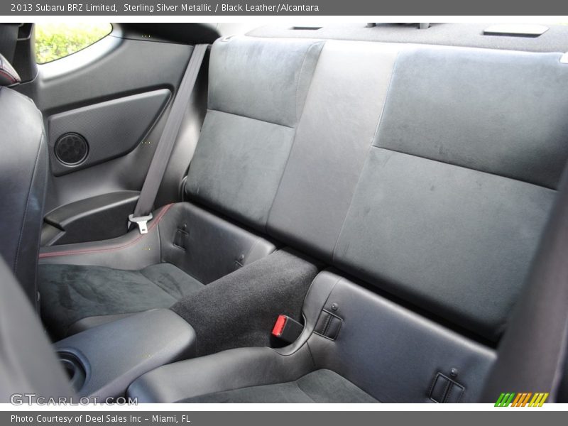 Sterling Silver Metallic / Black Leather/Alcantara 2013 Subaru BRZ Limited