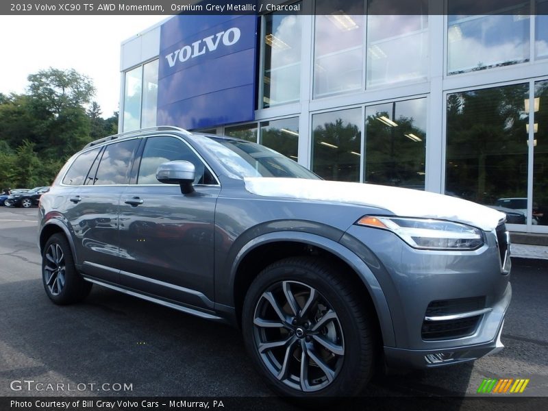 Osmium Grey Metallic / Charcoal 2019 Volvo XC90 T5 AWD Momentum