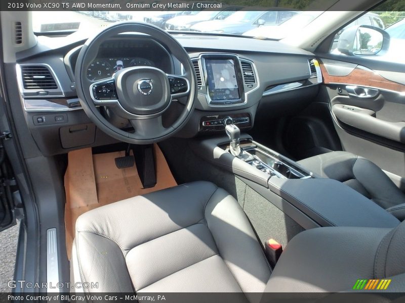 Osmium Grey Metallic / Charcoal 2019 Volvo XC90 T5 AWD Momentum