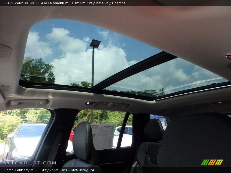 Osmium Grey Metallic / Charcoal 2019 Volvo XC90 T5 AWD Momentum