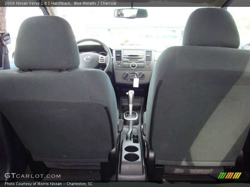 Blue Metallic / Charcoal 2009 Nissan Versa 1.8 S Hatchback