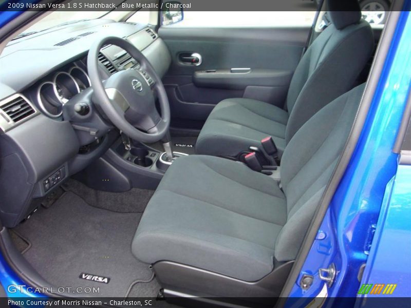 Blue Metallic / Charcoal 2009 Nissan Versa 1.8 S Hatchback