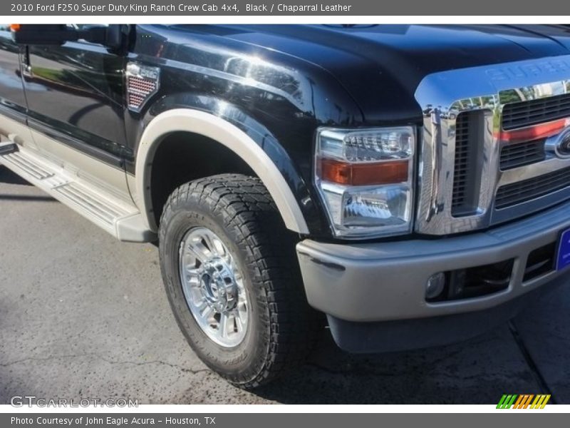 Black / Chaparral Leather 2010 Ford F250 Super Duty King Ranch Crew Cab 4x4
