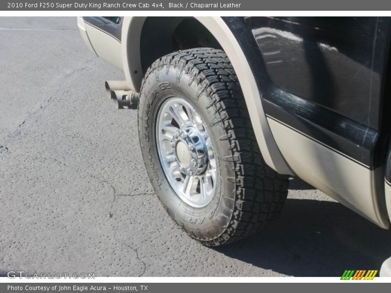Black / Chaparral Leather 2010 Ford F250 Super Duty King Ranch Crew Cab 4x4