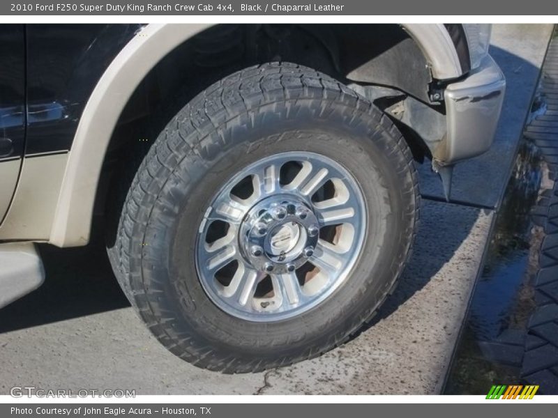 Black / Chaparral Leather 2010 Ford F250 Super Duty King Ranch Crew Cab 4x4