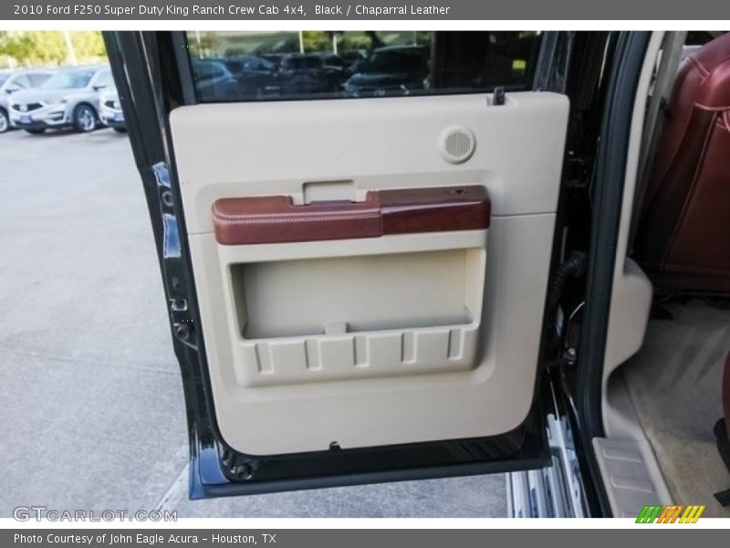 Black / Chaparral Leather 2010 Ford F250 Super Duty King Ranch Crew Cab 4x4