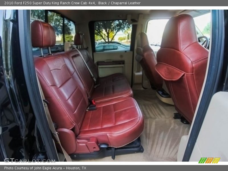 Black / Chaparral Leather 2010 Ford F250 Super Duty King Ranch Crew Cab 4x4