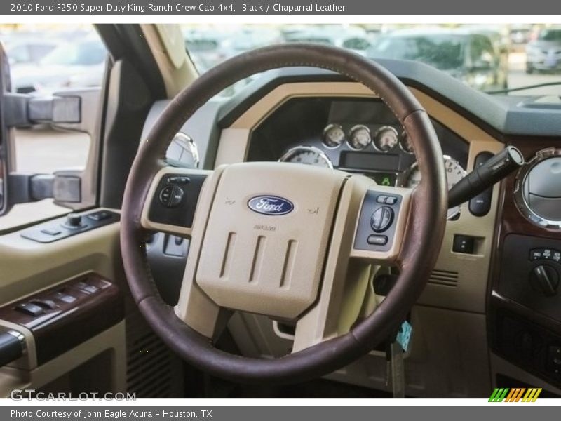 Black / Chaparral Leather 2010 Ford F250 Super Duty King Ranch Crew Cab 4x4