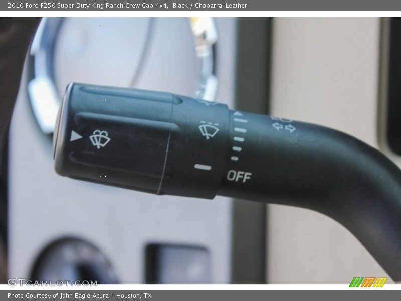 Black / Chaparral Leather 2010 Ford F250 Super Duty King Ranch Crew Cab 4x4