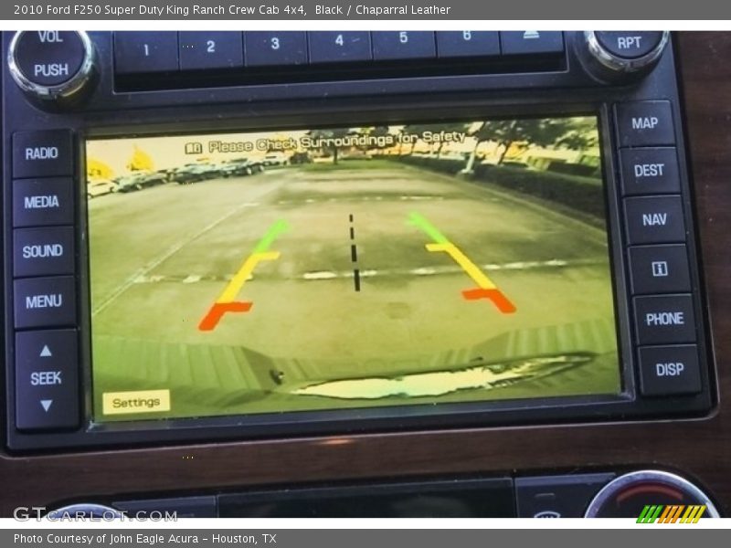 Black / Chaparral Leather 2010 Ford F250 Super Duty King Ranch Crew Cab 4x4