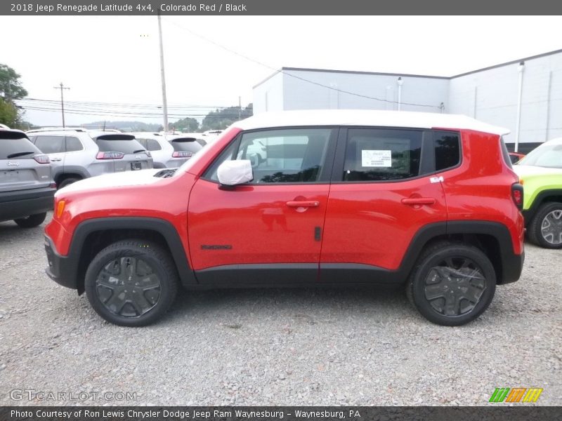 Colorado Red / Black 2018 Jeep Renegade Latitude 4x4