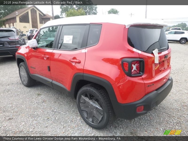 Colorado Red / Black 2018 Jeep Renegade Latitude 4x4