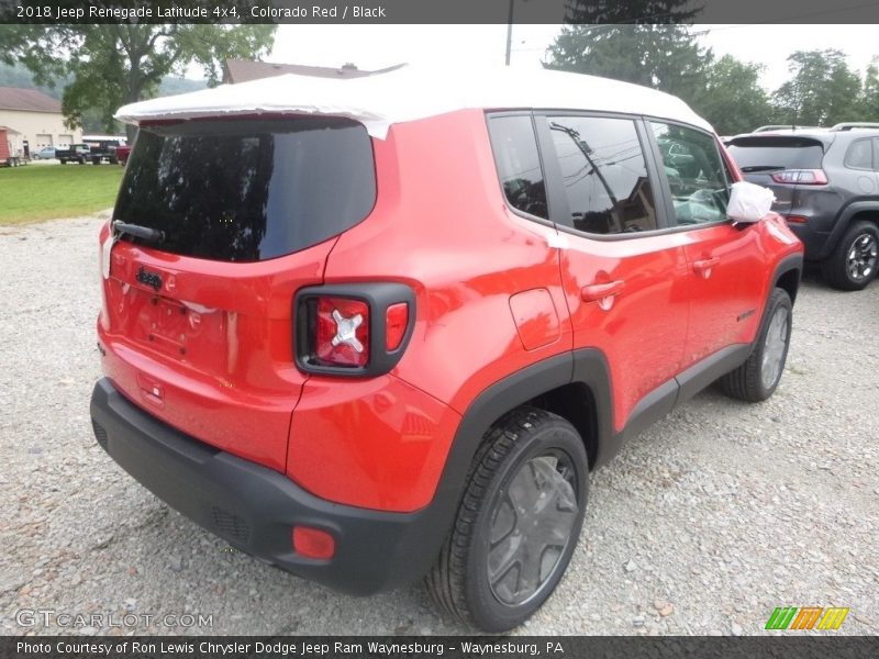 Colorado Red / Black 2018 Jeep Renegade Latitude 4x4