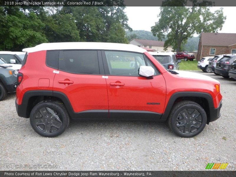 Colorado Red / Black 2018 Jeep Renegade Latitude 4x4