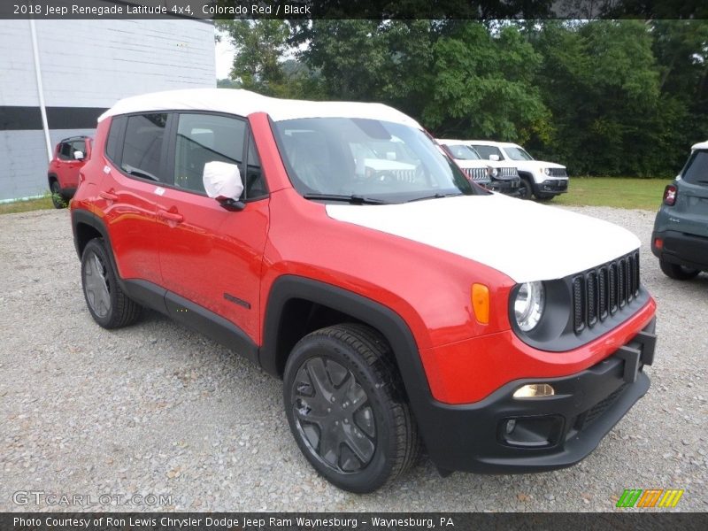 Colorado Red / Black 2018 Jeep Renegade Latitude 4x4