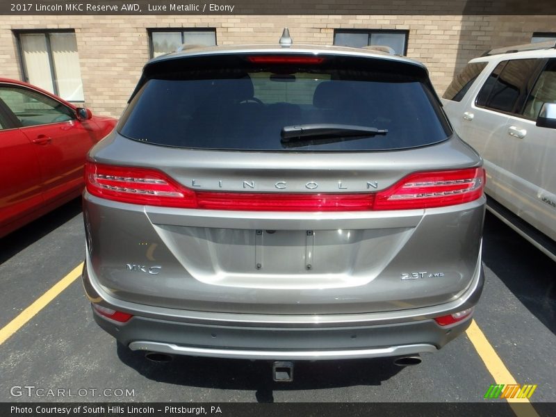 Luxe Metallic / Ebony 2017 Lincoln MKC Reserve AWD