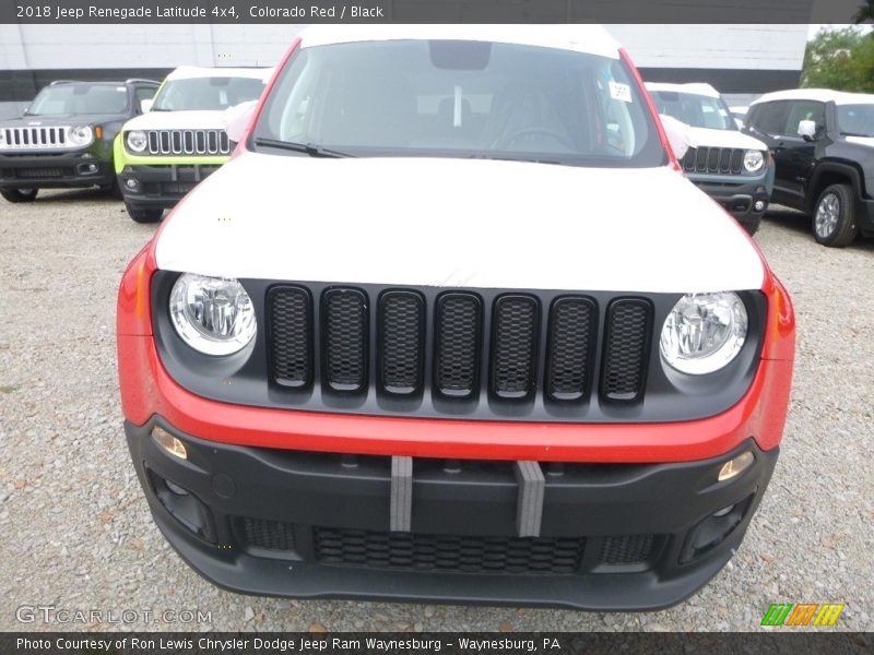 Colorado Red / Black 2018 Jeep Renegade Latitude 4x4