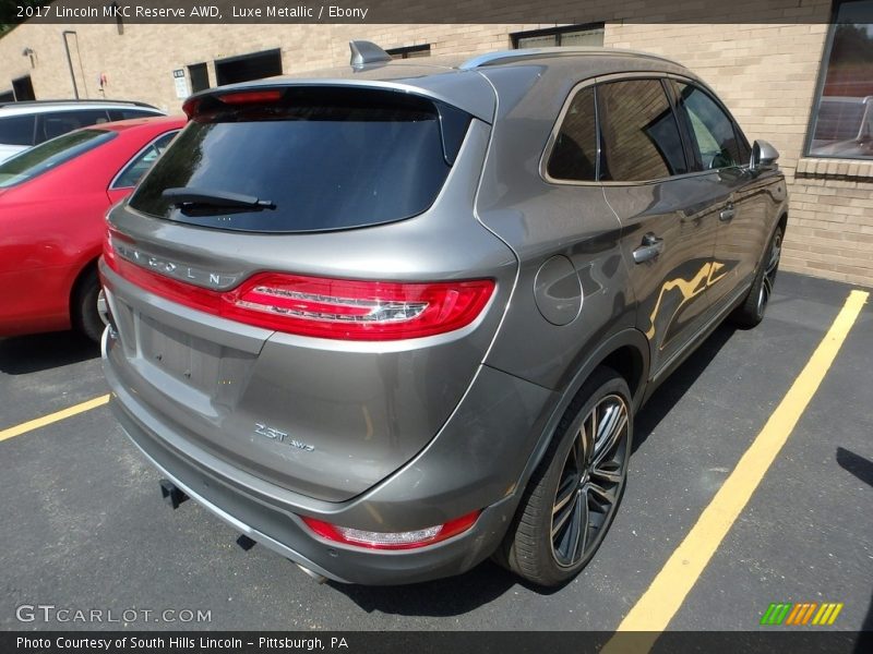 Luxe Metallic / Ebony 2017 Lincoln MKC Reserve AWD