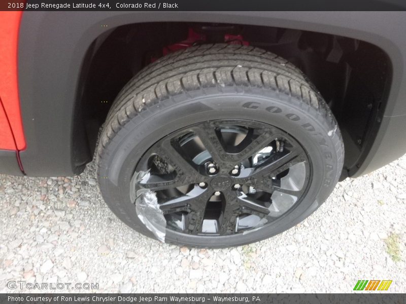 Colorado Red / Black 2018 Jeep Renegade Latitude 4x4