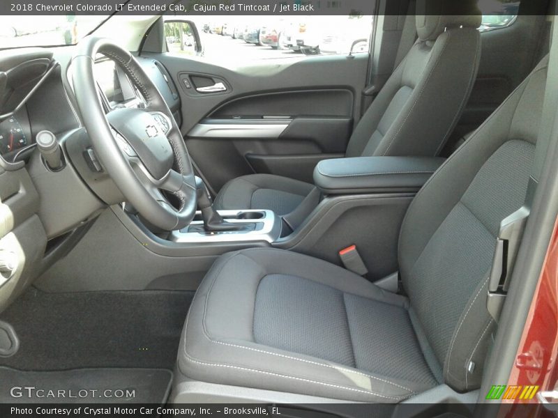 Cajun Red Tintcoat / Jet Black 2018 Chevrolet Colorado LT Extended Cab