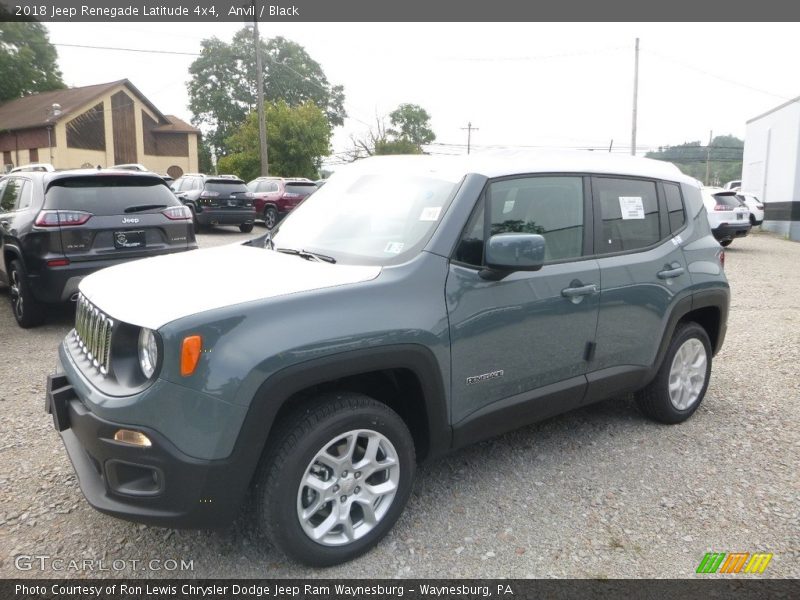 Anvil / Black 2018 Jeep Renegade Latitude 4x4