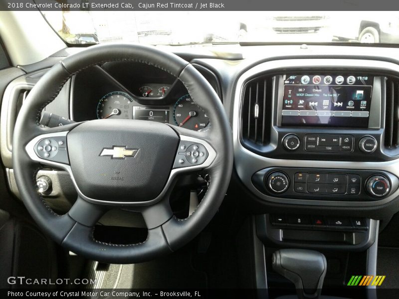 Cajun Red Tintcoat / Jet Black 2018 Chevrolet Colorado LT Extended Cab