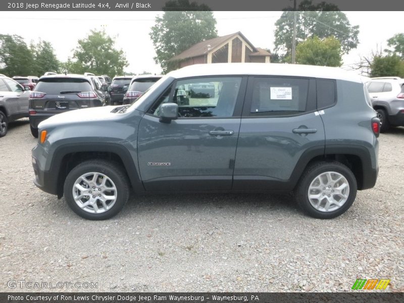 Anvil / Black 2018 Jeep Renegade Latitude 4x4