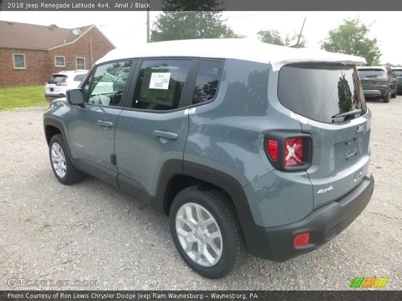 Anvil / Black 2018 Jeep Renegade Latitude 4x4